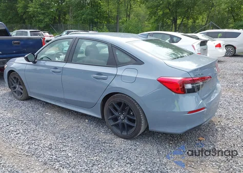 2022 Honda Civic Sport z USA, uszkodzony, nr VIN 2HGFE2F59NH540848